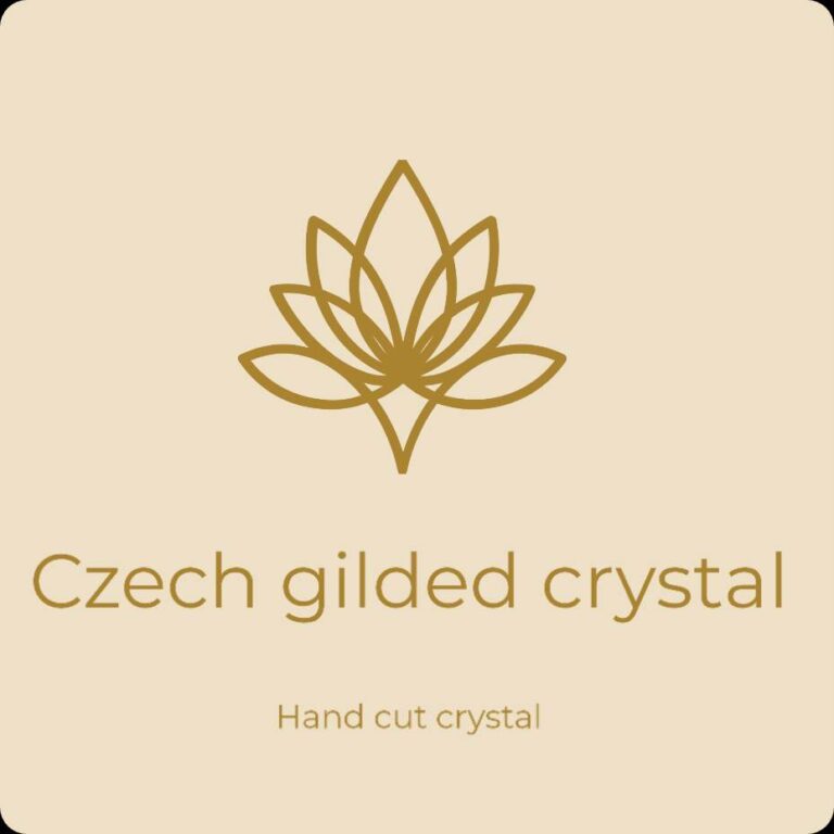 Czech gilded crystal